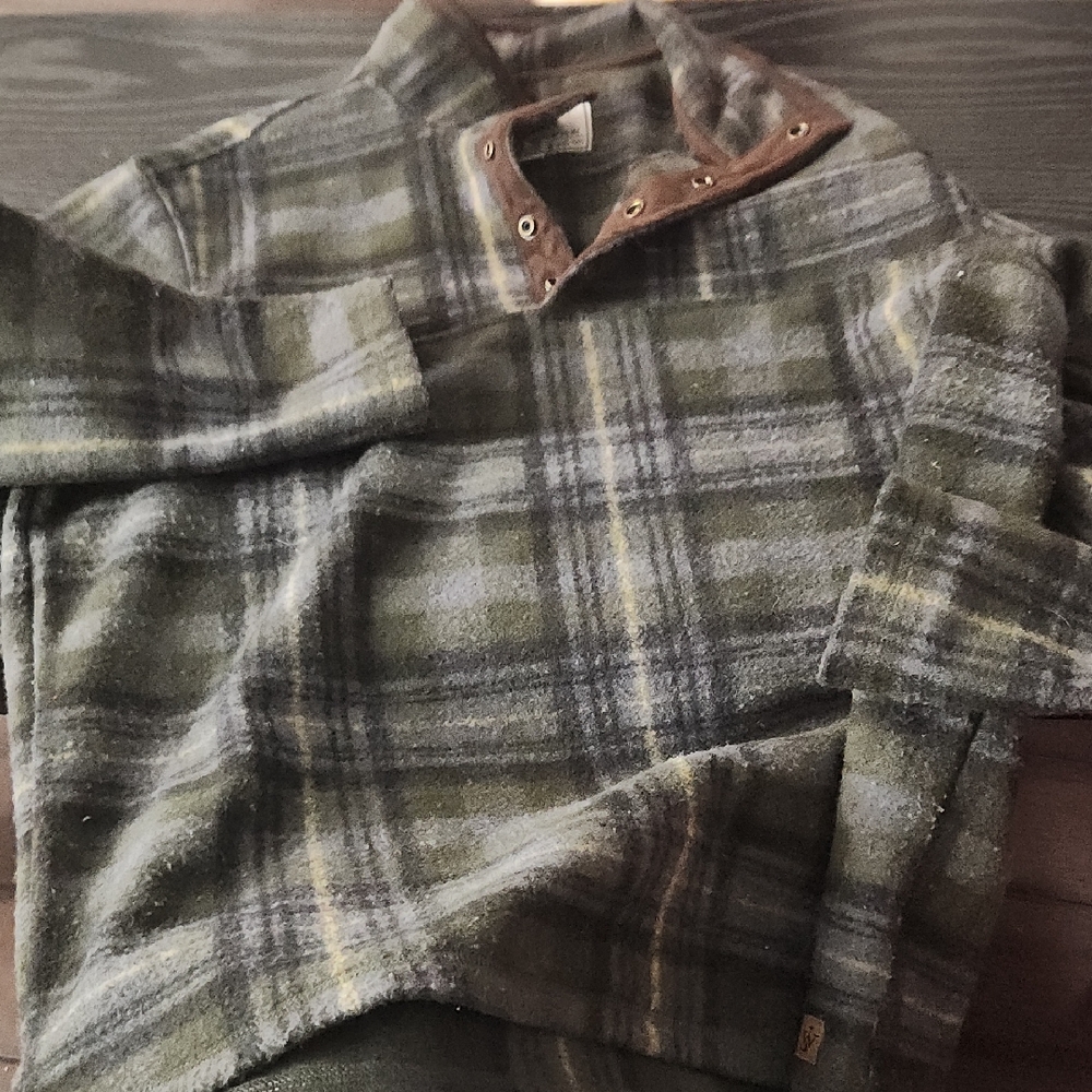 Plaid Green Men's Jacket
